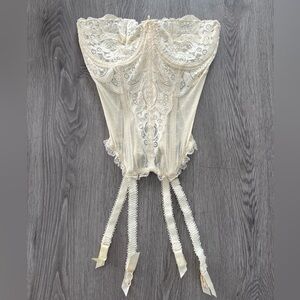 Vintage Gold Label Victorias Secret corset